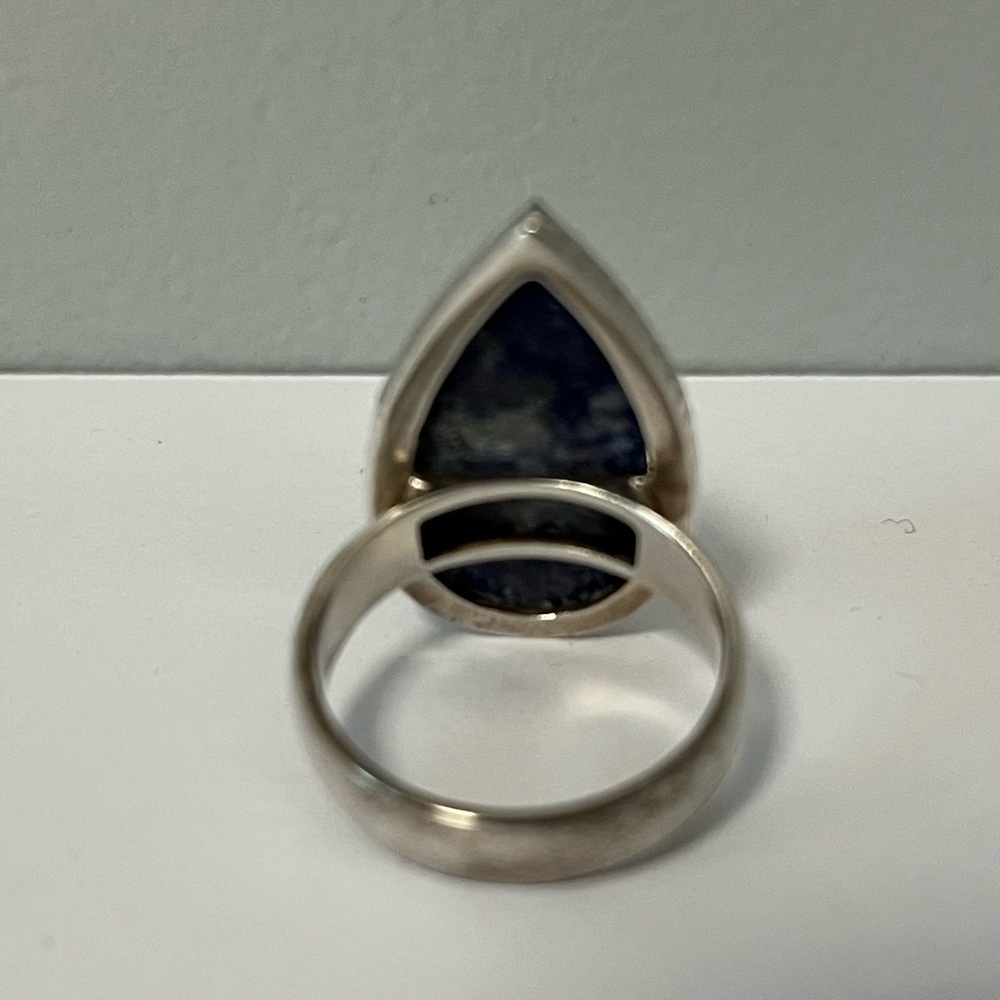 Silpada “Deep Blue” Sterling Silver Ring - Picture 5 of 5